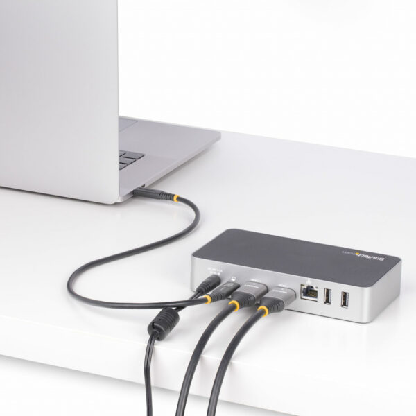 StarTech.com 50cm USB4 Kabel, USB-IF Gecertificeerde USB Type-C Kabel, 40Gbps, 240W Power Delivery PD 3.1 EPR, 8K 60Hz, USB-C Da - Afbeelding 6