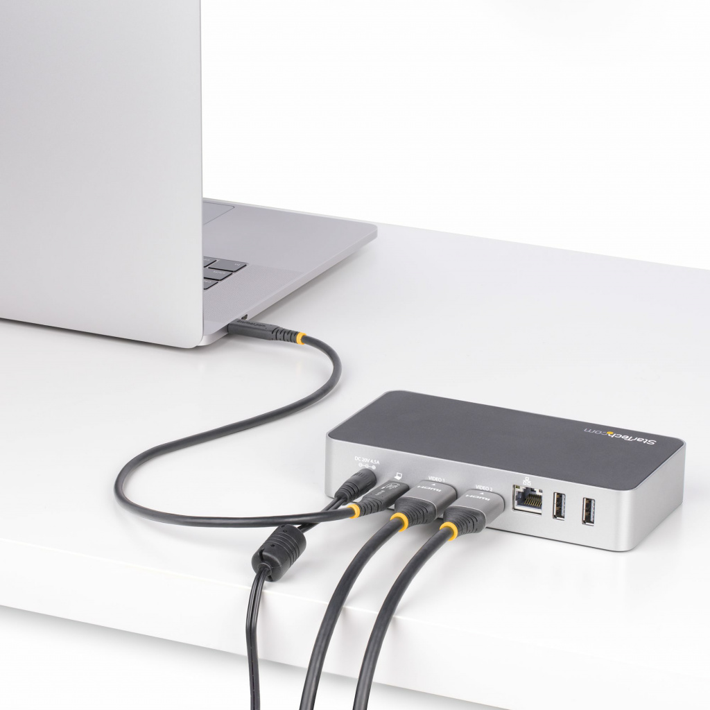 StarTech.com 50cm USB4 Kabel, USB-IF Gecertificeerde USB Type-C Kabel, 40Gbps, 240W Power Delivery PD 3.1 EPR, 8K 60Hz, USB-C Da - Afbeelding 6