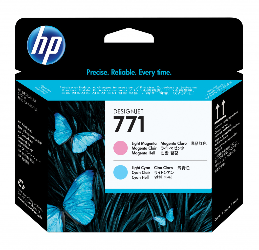 HP 771 licht-magenta/licht-cyaan DesignJet printkop