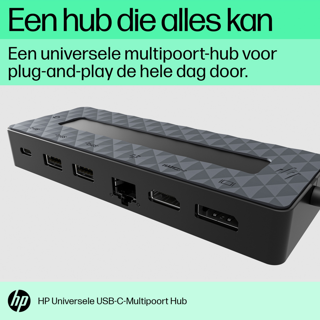 HP Universal USB-C Multiport Hub - Afbeelding 3