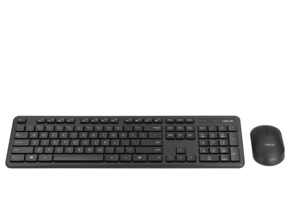 ASUS CW100 toetsenbord Inclusief muis Universeel RF Draadloos QWERTY Amerikaans Engels Zwart - Afbeelding 2