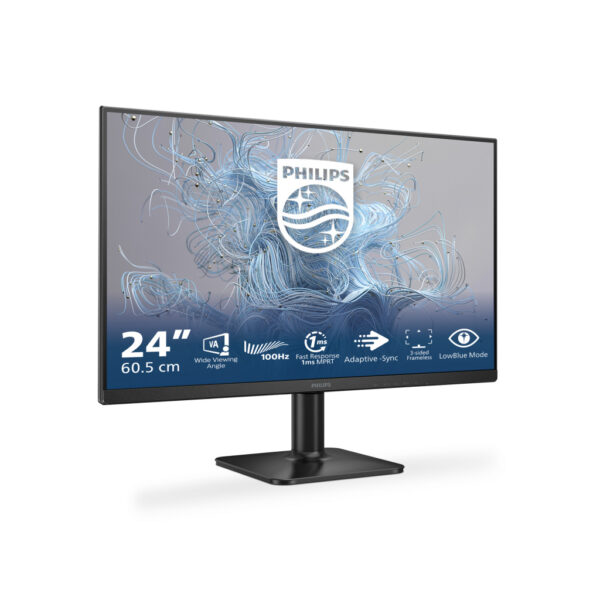 Philips 1000 series 24E2N1100LB/00 computer monitor 60,5 cm (23.8") 1920 x 1080 Pixels Full HD LCD Zwart - Afbeelding 6