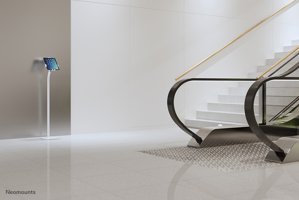 Neomounts FL15-625WH1 Tablet vloerstandaard 7.9-11" - vergrendelbaar - universeel - Afbeelding 17