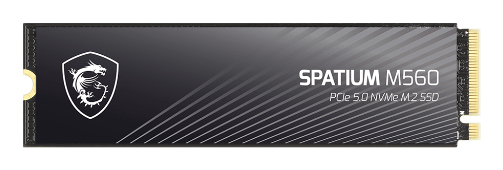 MSI Spatium M560 PCIE 5.0 NVME M.2 2 TB PCI Express 5.0 3D NAND - Afbeelding 2