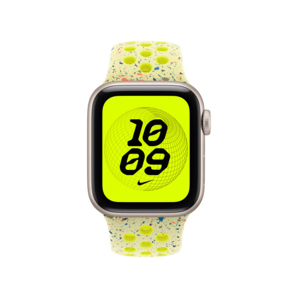 Apple MG9V4ZM/A slimme draagbare accessoire Band Geel Aluminium, Fluorelastomeer - Afbeelding 3