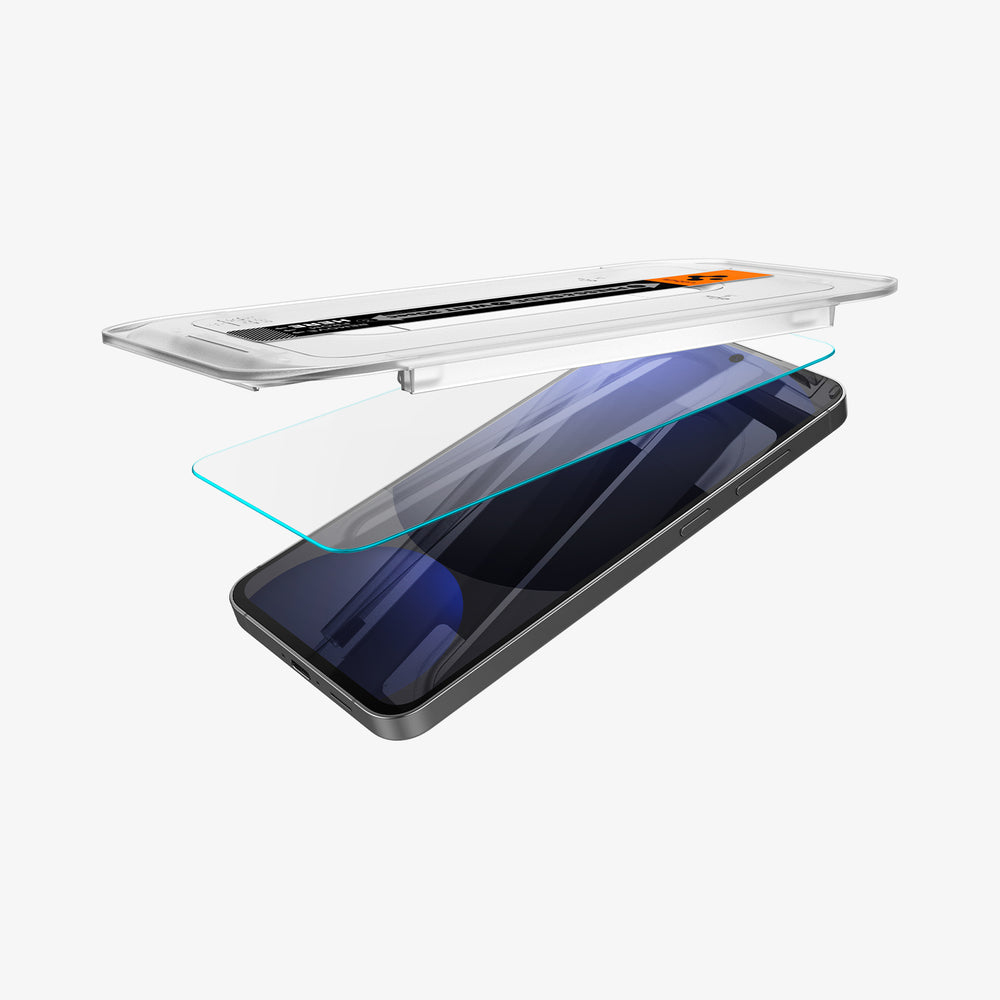 Spigen GLAS.tR EZ Fit Doorzichtige schermbeschermer Samsung 1 stuk(s) - Afbeelding 5