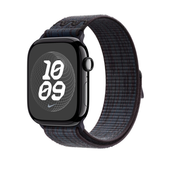 Apple MYJD3ZM/A slimme draagbare accessoire Band Zwart, Blauw Nylon - Afbeelding 2