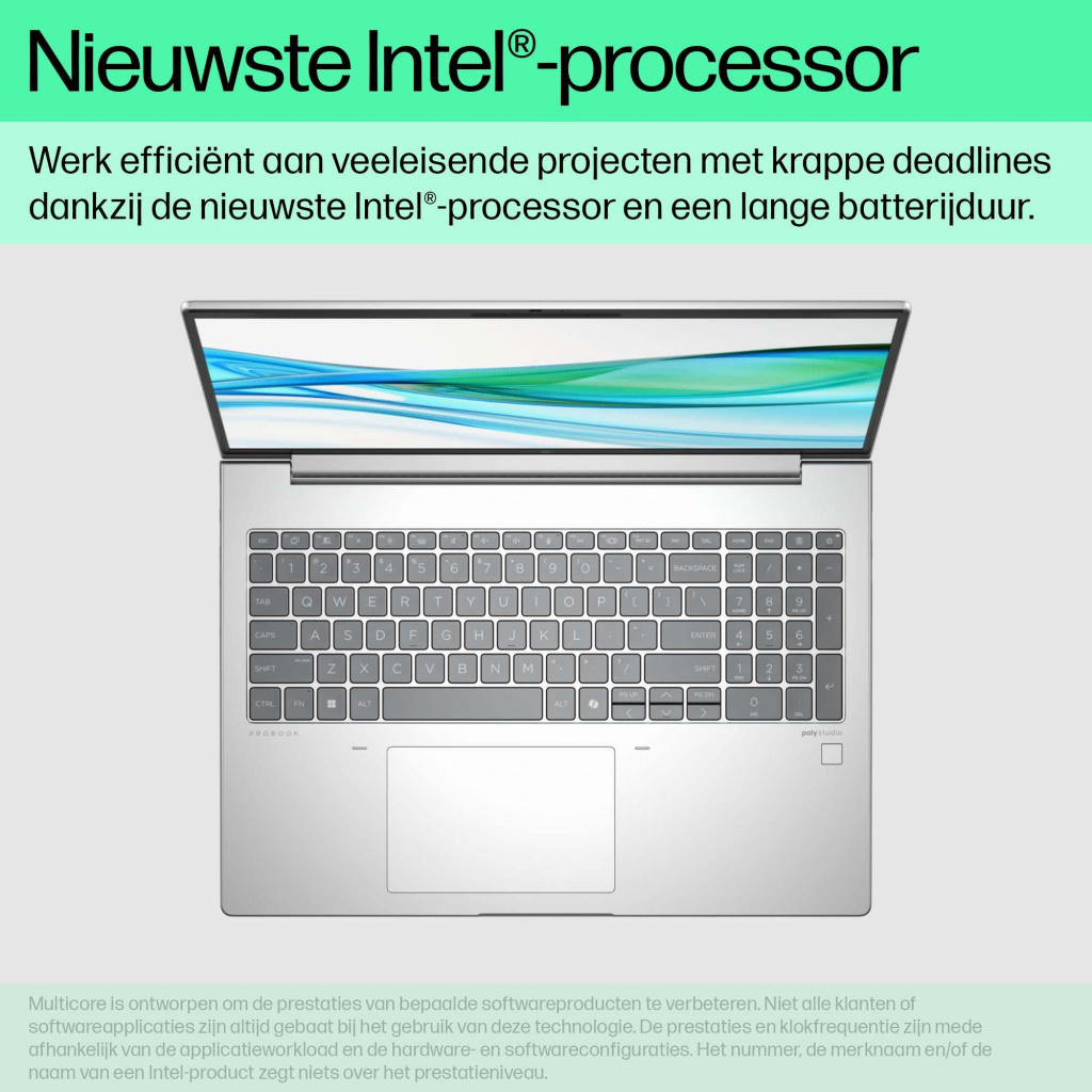 HP ProBook 440 G11 Intel Core Ultra 7 155U Laptop 35,6 cm (14") WUXGA 16 GB DDR5-SDRAM 512 GB SSD Wi-Fi 6E (802.11ax) Windows 11 - Afbeelding 6