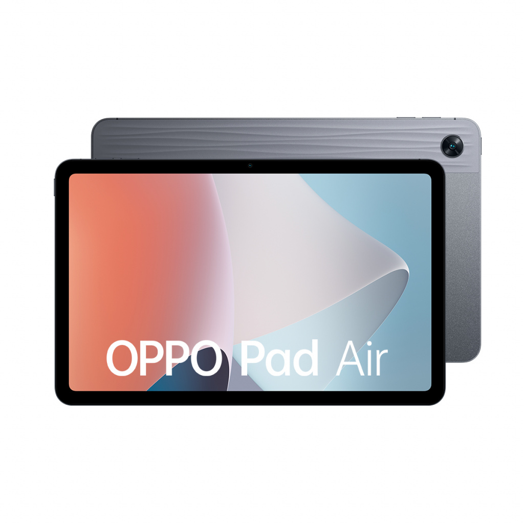 OPPO Pad Air Qualcomm Snapdragon 64 GB 26,3 cm (10.4") 4 GB Wi-Fi 5 (802.11ac) Android 12 Grijs