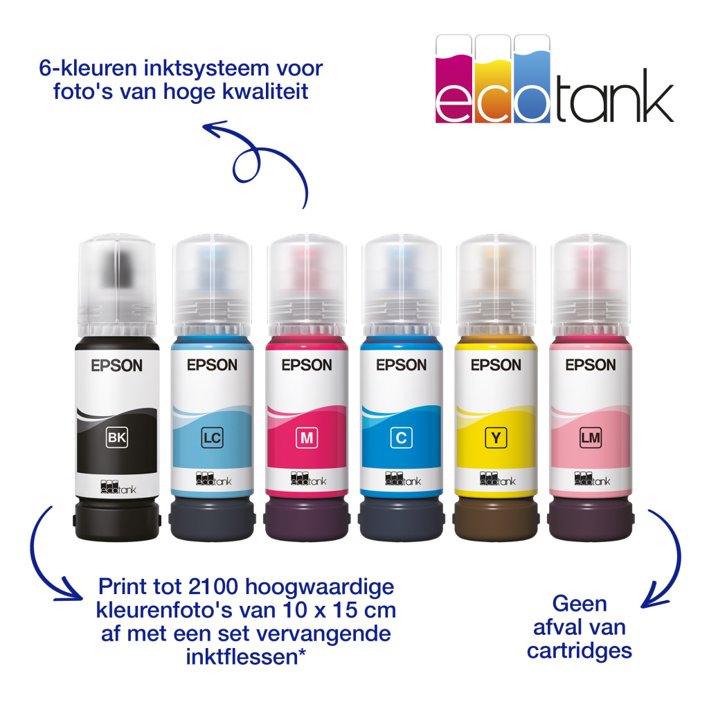 Epson EcoTank ET-18100 A3+ Wi-Fi-fotoprinter met inkttank - Afbeelding 4