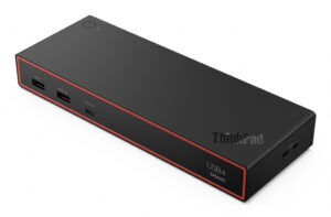 Lenovo ThinkPad USB4 Smart Dock 5500 Bedraad Zwart