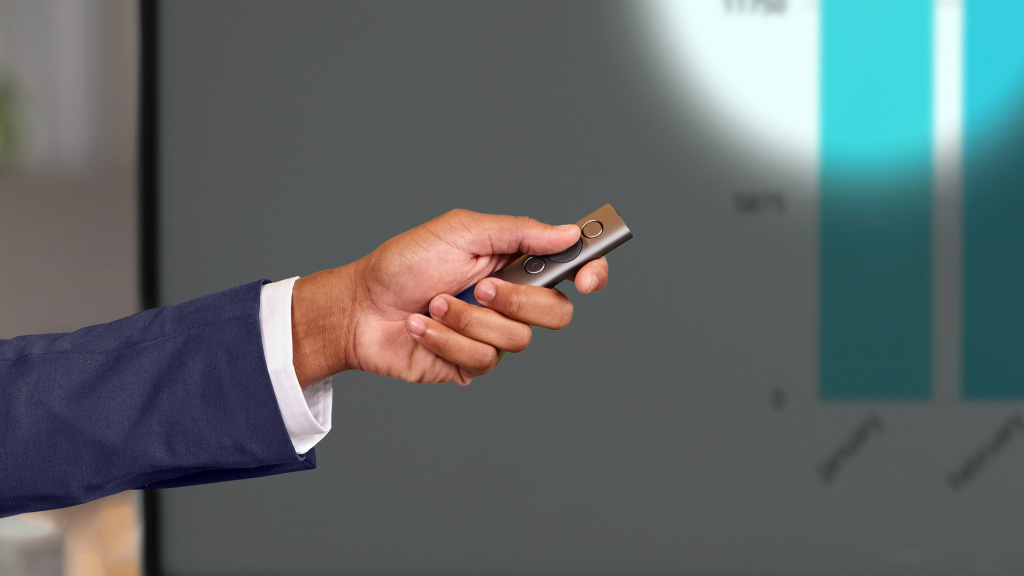 Logitech 910-004861 Draadloze presenter Bluetooth/RF Grijs - Afbeelding 4