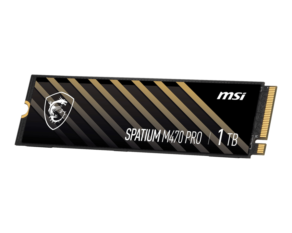 MSI Spatium M470 PRO PCIe 4.0 NVMe M.2 1TB PCI Express 4.0 3D NAND - Afbeelding 2