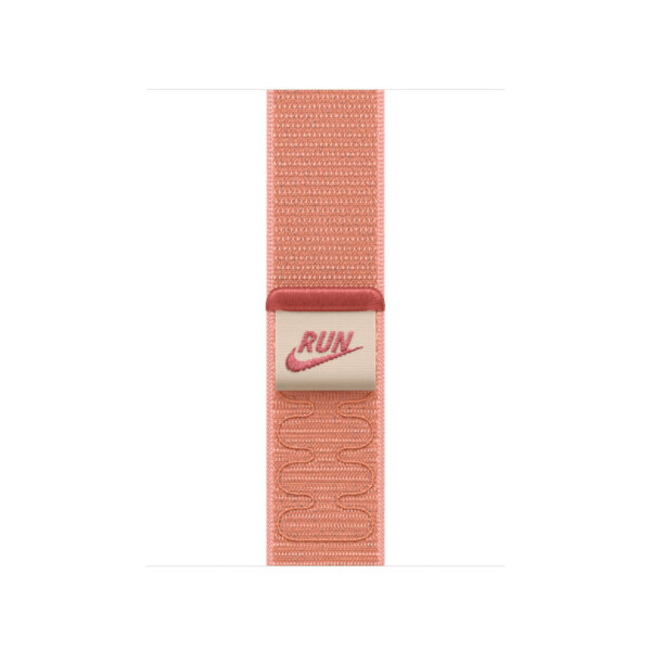 Apple Nike Sport Loop Band Roze Nylon, Gerecycled polyester, Spandex