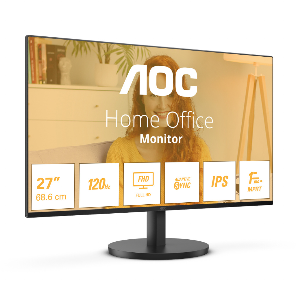 AOC B3 27B3HA2 computer monitor 68,6 cm (27") 1920 x 1080 Pixels Full HD LED Zwart - Afbeelding 11