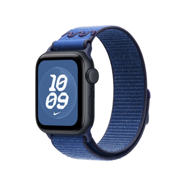 Apple Nike Sport Loop Band Blauw Nylon, Gerecycled polyester, Spandex - Afbeelding 3
