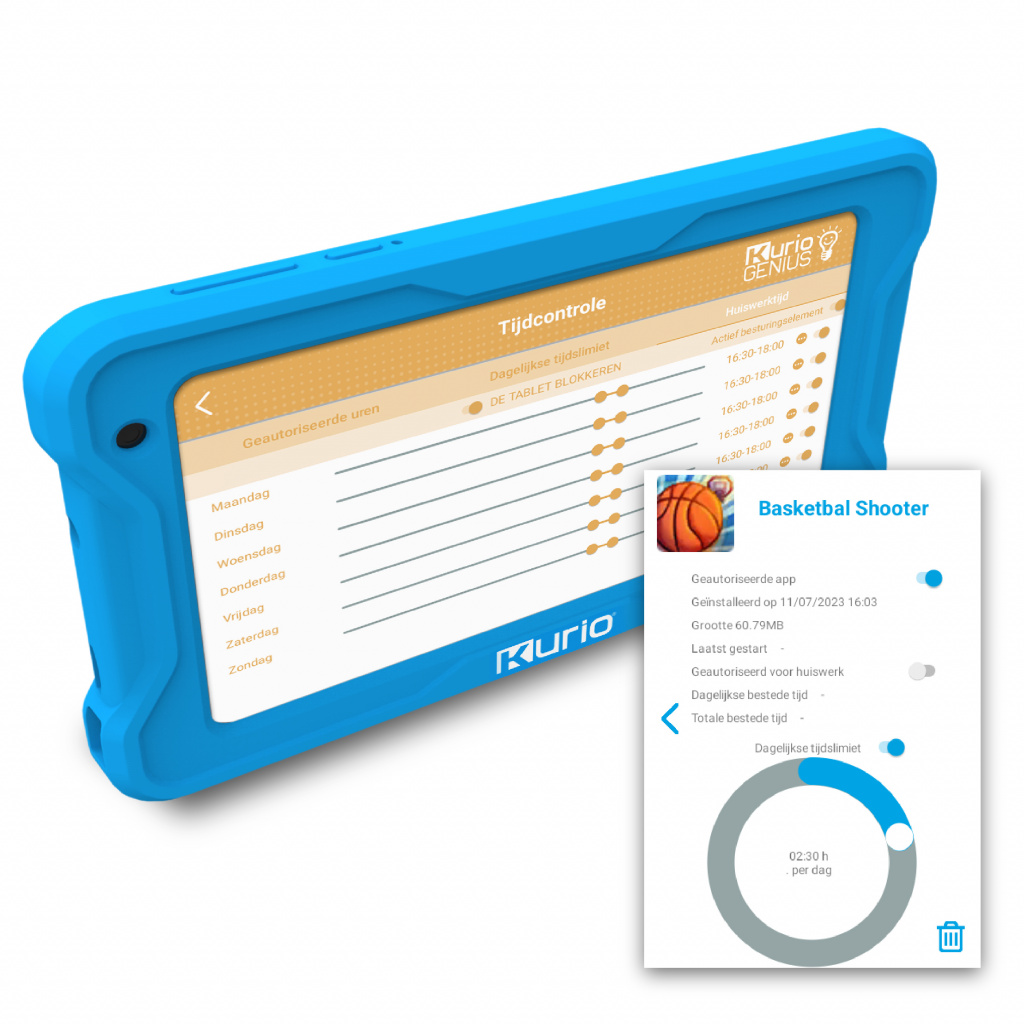 Kurio Tab Premium 32 GB Wifi Blauw - Afbeelding 9