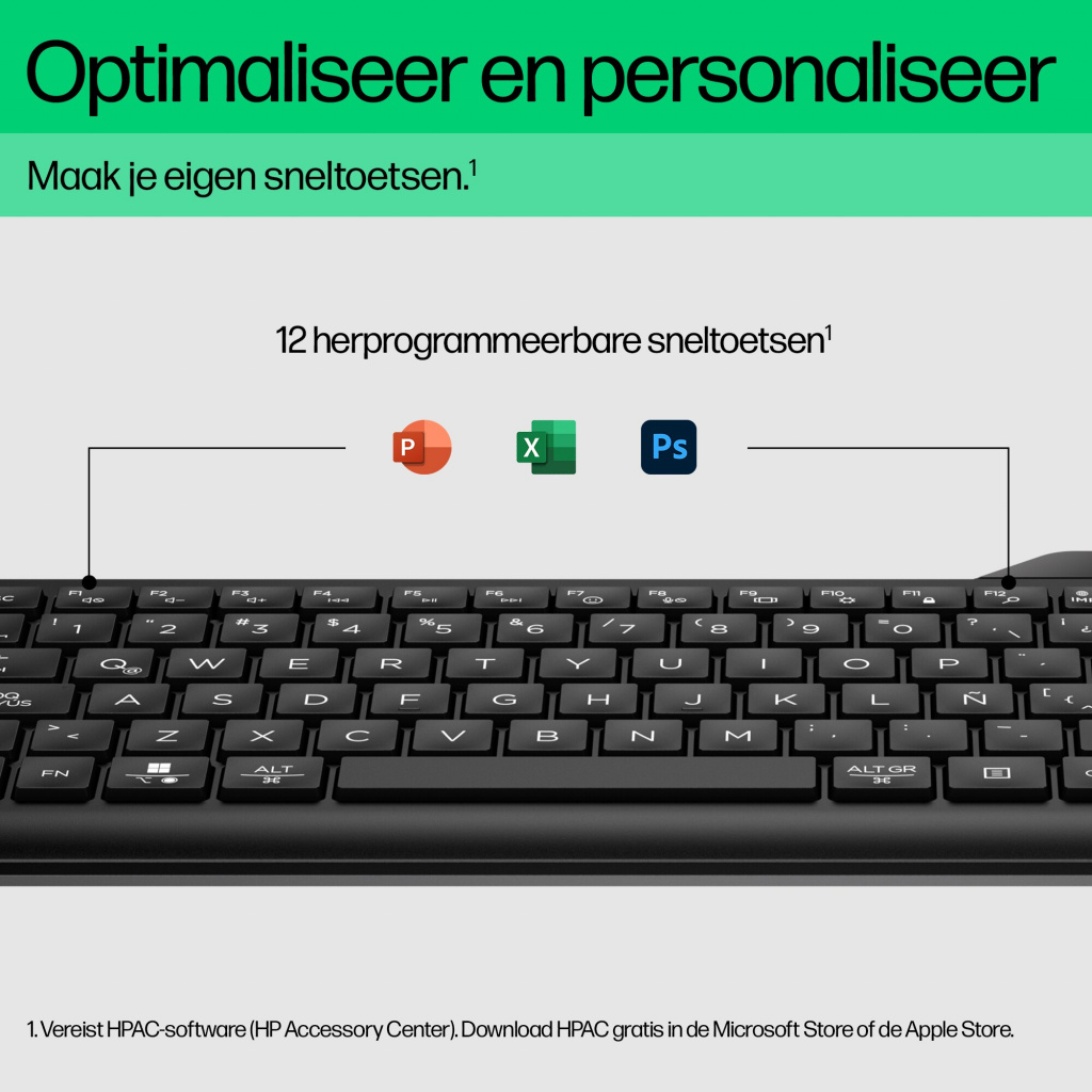 HP 460 Bluetooth-toetsenbord voor meerdere apparaten - Afbeelding 4