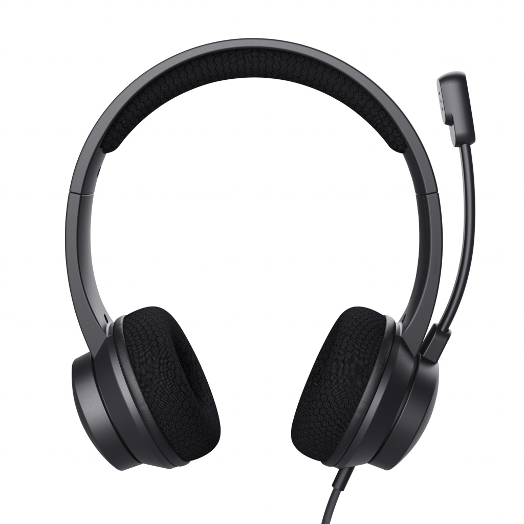 Trust HS-260 Headset Bedraad Neckband Kantoor/callcenter USB Type-A Zwart - Afbeelding 3