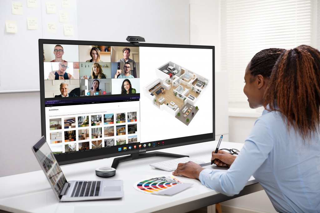 iiyama ProLite X4373UHSU-B1 computer monitor 108 cm (42.5") 3840 x 2160 Pixels 4K Ultra HD Zwart - Afbeelding 10