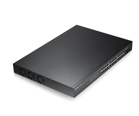 Zyxel GS1900-24HP Managed Gigabit Ethernet (10/100/1000) 1U Zwart - Afbeelding 3