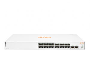 Hewlett Packard Enterprise Aruba Instant On 1830 24G 12p Class4 PoE 2SFP 195W Managed L2 Gigabit Ethernet (10/100/1000) Power ov
