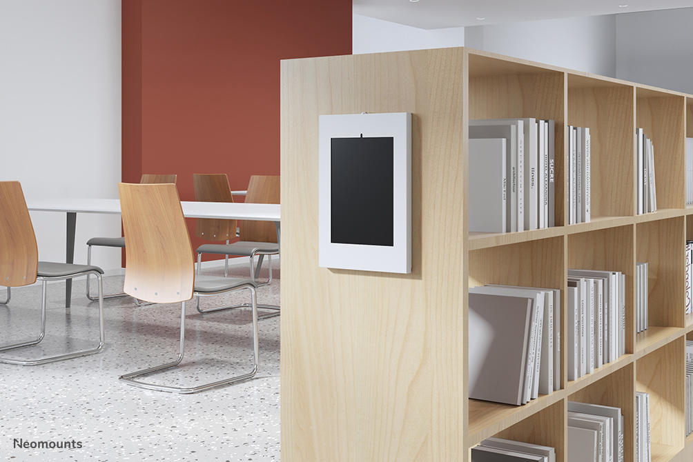 Neomounts WL15-650WH1 Tablet muurbeugel 9.7-11" - vergrendelbaar - Afbeelding 9