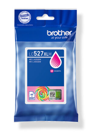 Brother LC527XLM inktcartridge 1 stuk(s) Origineel Hoog (XL) rendement Magenta