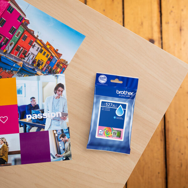 Brother LC527XLC inktcartridge 1 stuk(s) Origineel Hoog (XL) rendement Cyaan - Afbeelding 4