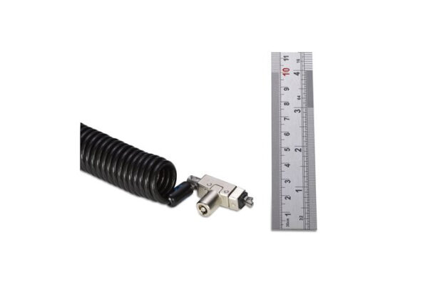 Kensington Slim N17 2.0 Portable Keyed Laptop Lock voor Wedge-Shaped Slots - Afbeelding 2