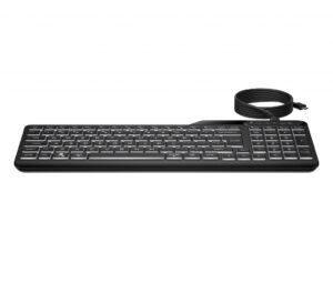 HP 400 backlit toetsenbord met kabel