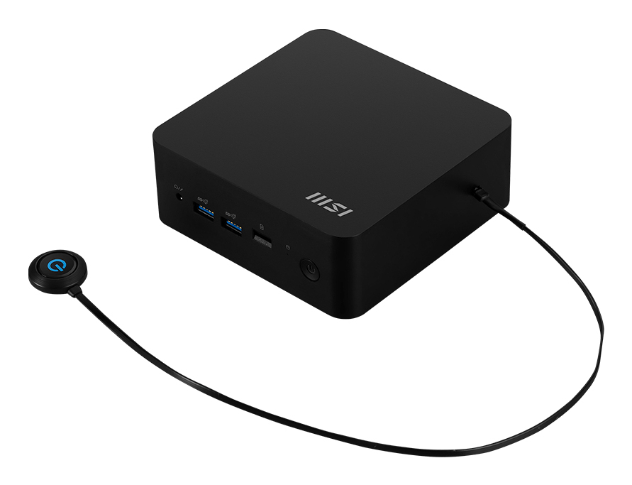MSI CUBI NUC AI 1UMG-019BEU PC/workstation barebone Zwart 125H Intel SoC - Afbeelding 10