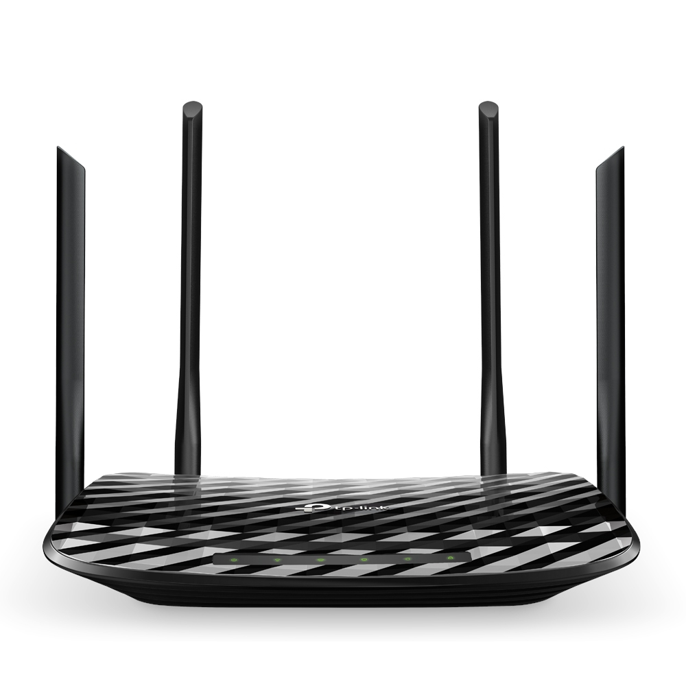 TP-Link Archer C6 draadloze router Gigabit Ethernet Dual-band (2.4 GHz / 5 GHz) Zwart - Afbeelding 2