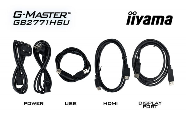 iiyama GB2771HSU-B1 computer monitor 68,6 cm (27") 1920 x 1080 Pixels Zwart - Afbeelding 13
