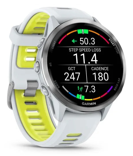 Garmin Forerunner 970 3,56 cm (1.4") AMOLED Digitaal 454 x 454 Pixels Touchscreen Wit Wifi GPS - Afbeelding 3