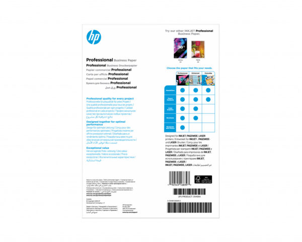 HP Professional Business Paper, glanzend, 180 g/m2, A4 (210 x 297 mm), 150 vellen - Afbeelding 2