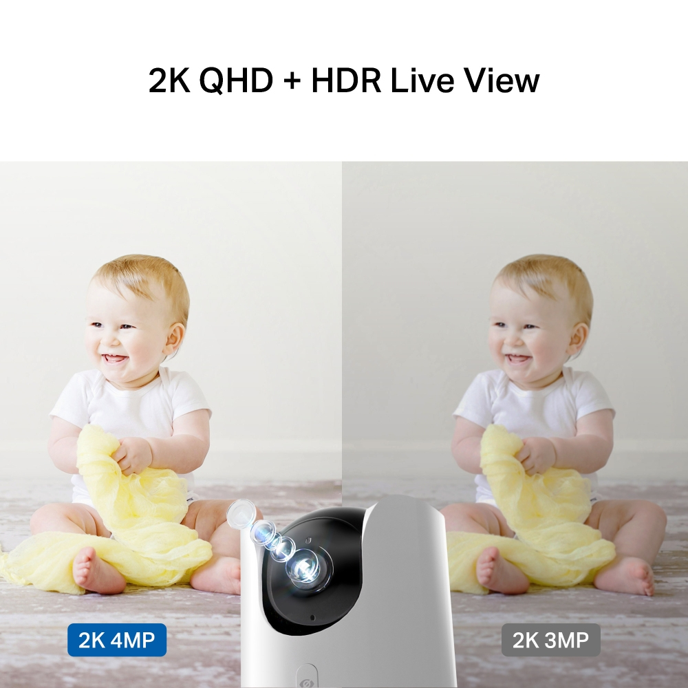 TP-Link Tapo C225 Tower IP-beveiligingscamera Binnen 2560 x 1440 Pixels Bureau - Afbeelding 3