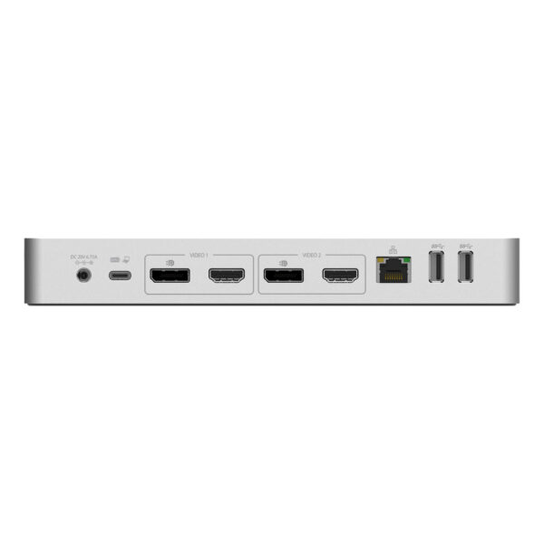 StarTech.com Universele Laptop Docking Station, Hybrid USB-C & USB-A Dock, Dual 4K DP & HDMI, 60W PD, Mac / Windows / Chrome OS, - Afbeelding 2