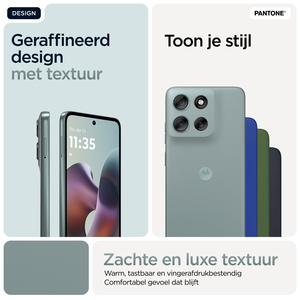 Motorola moto g56 5G 17,1 cm (6.72") Hybride Dual SIM Android 15 USB Type-C 8 GB 512 GB 5200 mAh Grijs - Afbeelding 15