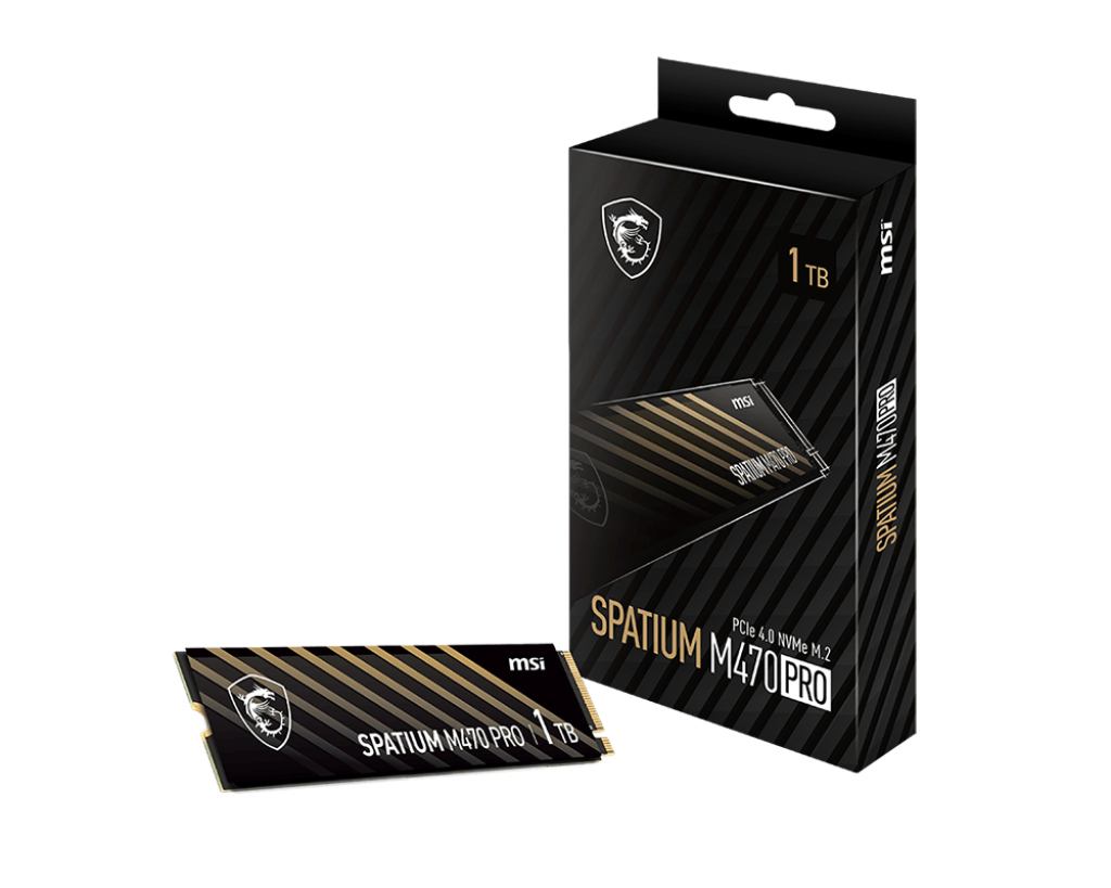 MSI Spatium M470 PRO PCIe 4.0 NVMe M.2 1TB PCI Express 4.0 3D NAND - Afbeelding 5