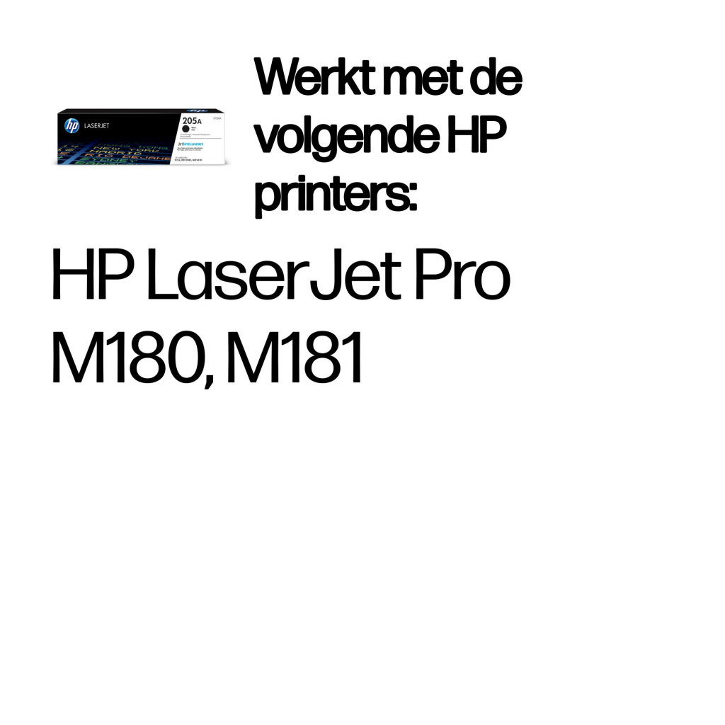 HP Originele 205A zwarte LaserJet tonercartridge - Afbeelding 2
