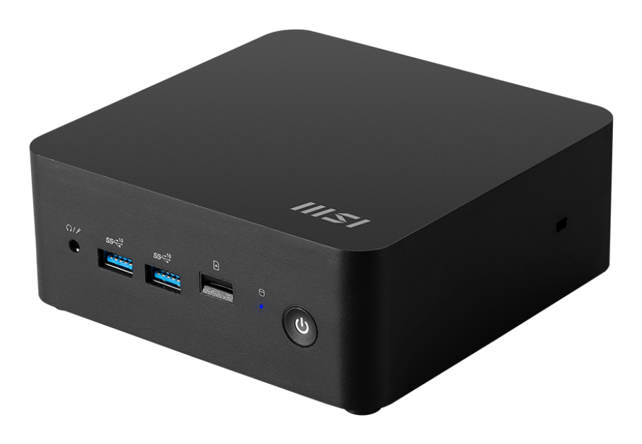 MSI CUBI NUC AI 1UMG-019BEU PC/workstation barebone Zwart 125H Intel SoC - Afbeelding 4