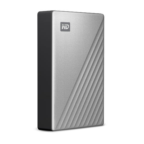 Western Digital WDBFTM0040BSL-WESN externe harde schijf 4 TB USB Type-C 3.2 Gen 1 (3.1 Gen 1) Zilver - Afbeelding 2