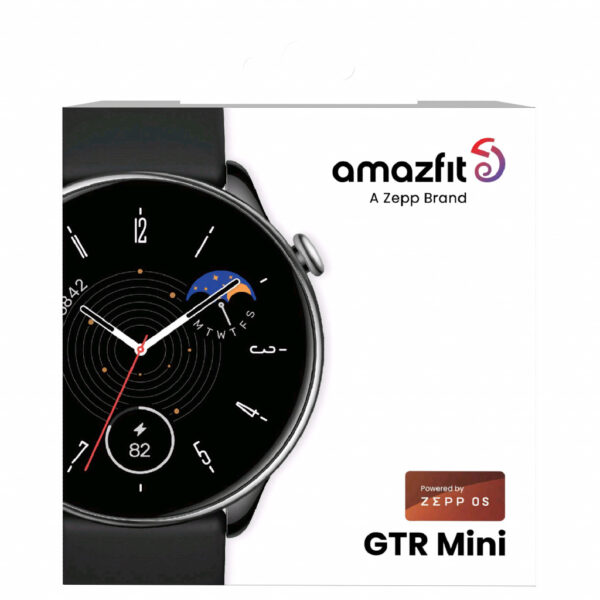 Amazfit GTR Mini 3,25 cm (1.28") AMOLED 42 mm Digitaal 416 x 416 Pixels Touchscreen Zwart, Zilver GPS - Afbeelding 9