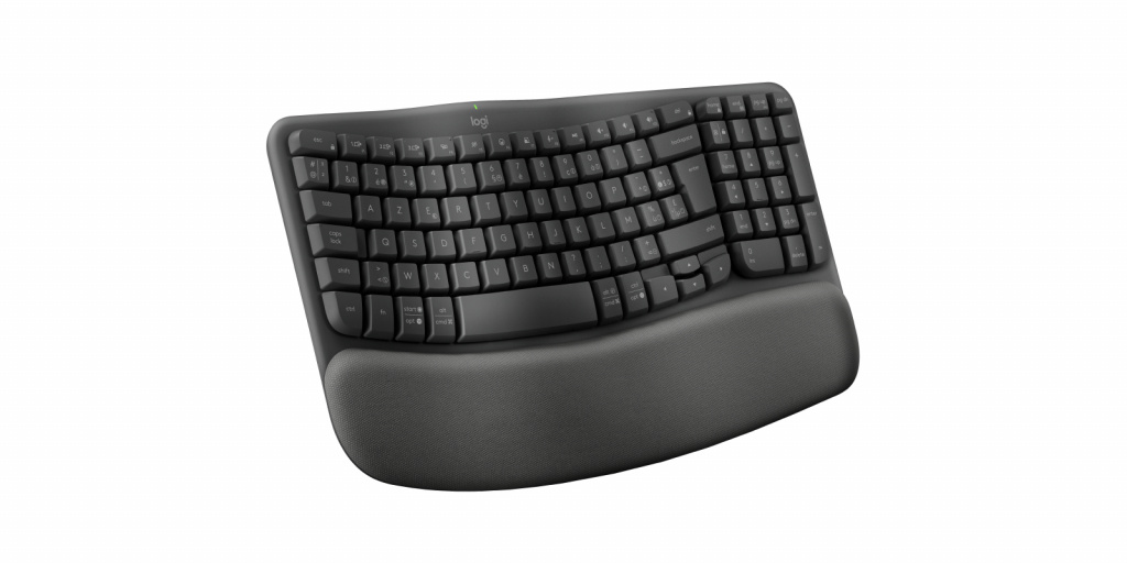 Logitech ERGO 920-012292 toetsenbord Kantoor RF-draadloos + Bluetooth AZERTY Belgisch Grafiet