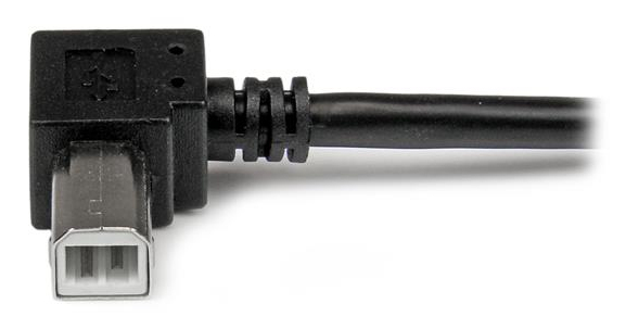 StarTech.com 3 m USB 2.0 A naar rechtshoekige B-kabel M/M - Afbeelding 5