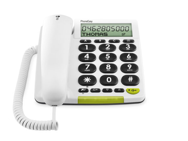 Doro PhoneEasy 312cs Nummerherkenning Wit - Afbeelding 3