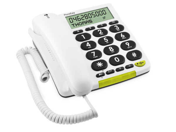 Doro PhoneEasy 312cs Nummerherkenning Wit - Afbeelding 2