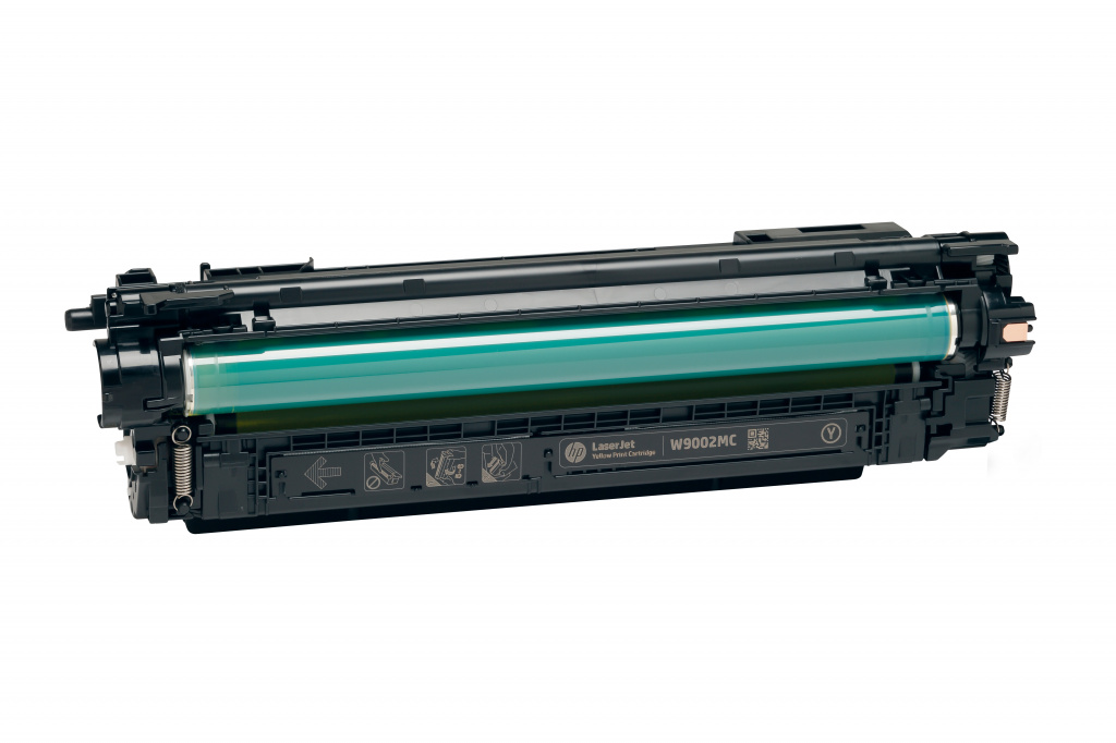 HP Originele 655A gele LaserJet tonercartridge - Afbeelding 2