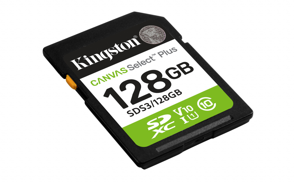 Kingston Technology 128GB SDXC Canvas Select Plus Gen3 150MB/s C10 UHS-I U1 V10 - Afbeelding 3